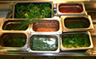 In image of a wide range of garnishes