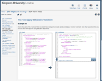 Live XML coding